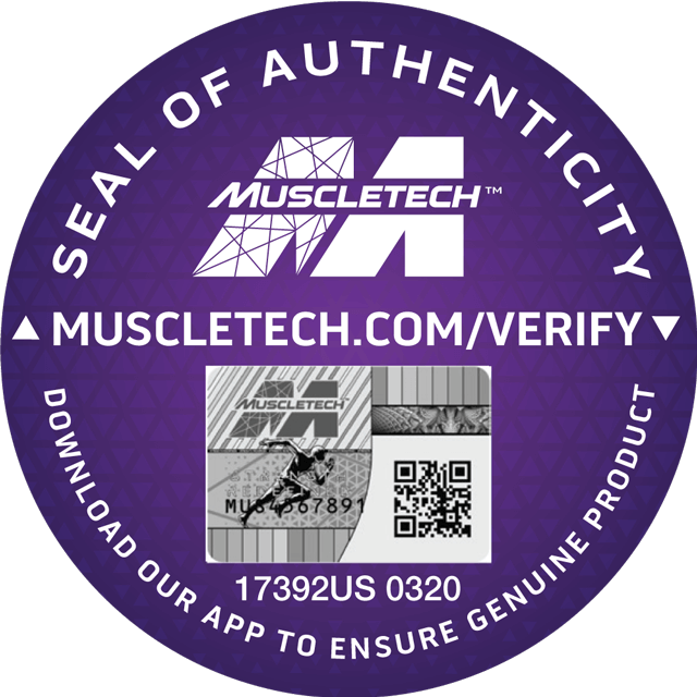 MuscleTech - Seal of Authenticity